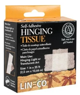 Lineco muzeální - Self-Adhesive Hinging tissue - Samolepicí páska