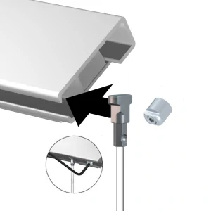 Závěsný systém na obrazy - Stopper zarážka do lišty na schody