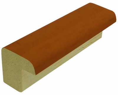 Rámová lišta DANTIK - 3094 | KOSTIČKA oříšek mořená 2