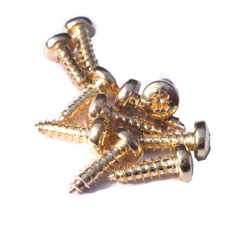 Vrut zlatý ocel 3,5x9,5 mm(200ks)