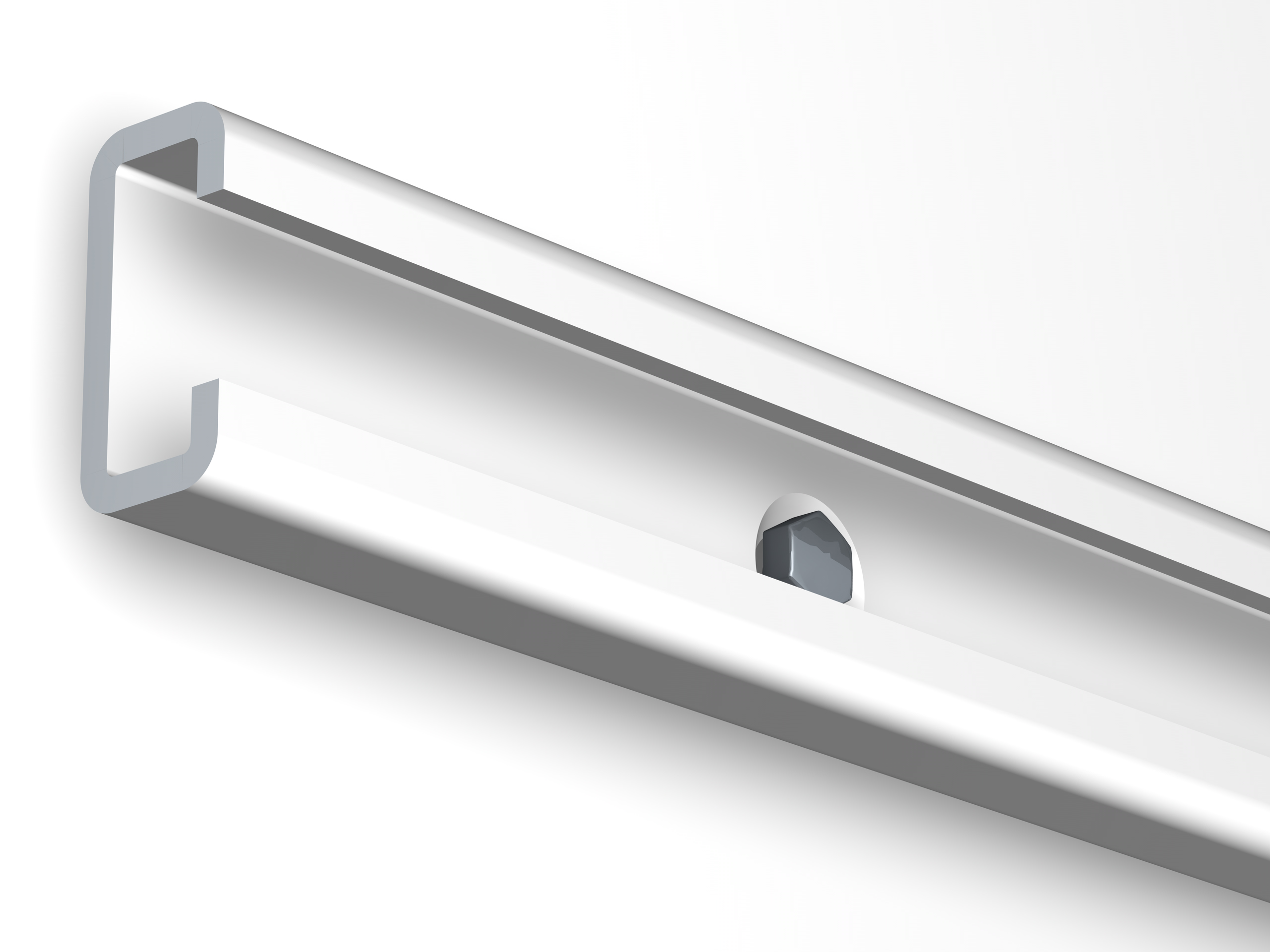 Galerijní závěsný systém - Heavy Duty Track lišta  200 cm