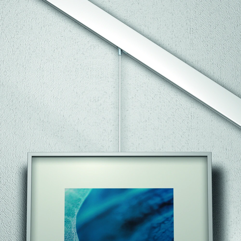 Závěsný systém na obrazy - Stopper zarážka do lišty na schody