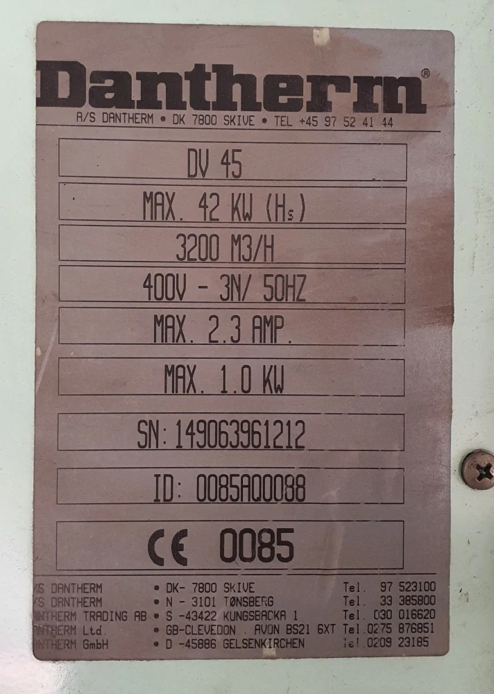 Kotel Dantherm 45 (40kw) LTO vzduch