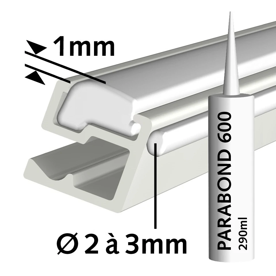 Závěsný systém na obrazy - Contour Rail Lišta hlinik (2m)