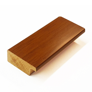 Rámová lišta DANTIK - 106 | 3cm hnědooranžová UPM (ramín)
