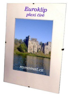 30x40 | Euroklip PLEXI čiré - rámeček na fotky