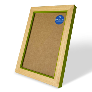 DANTIK rámeček 10x15 | CARINA zelená (Muzeální sklo ArtGlass 70)