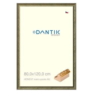 DANTIK rámeček 80x120 | HONEST malá vysoká AU (Plexi Čiré)