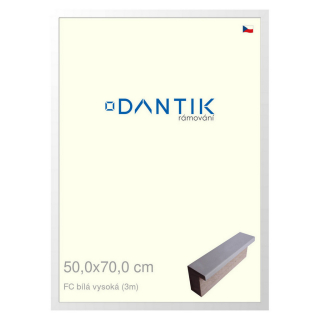 DANTIK rámeček 50x70 | FC Bílá vysoká (Plexi Čiré)