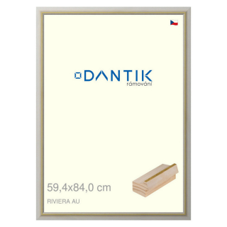 DANTIK rámeček 59,4x84 | RIVIERA AU (Plexi Čiré)