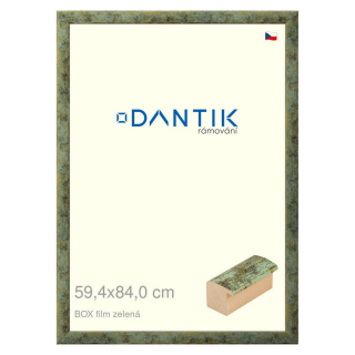 DANTIK rámeček 59,4x84 | BOX filmzelená (Plexi Čiré)