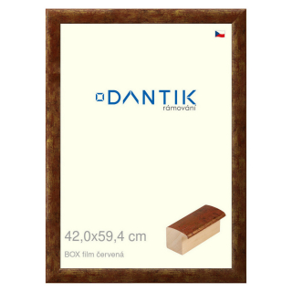 DANTIK rámeček 42x59,4 | BOX film červená (Plexi Čiré)