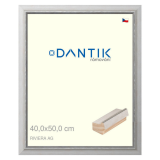 DANTIK rámeček 40x50 | RIVIERA AG (Sklo Čiré)