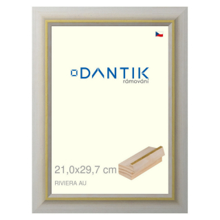 DANTIK rámeček 21x29,7 | RIVIERA AU (Sklo Čiré)