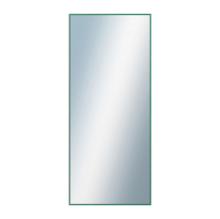 DANTIK Zrcadlo 60x140 | Hliníkový profil 02 | zelená m.