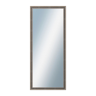 DANTIK Zrcadlo 60x140 TOOTH malá stříbrno černá