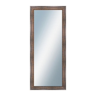 DANTIK Zrcadlo 60x140 TRITON široký měď antik
