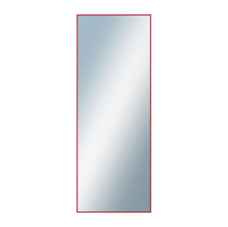 DANTIK Zrcadlo 60x160 | Hliníkový profil 02 | červená m.