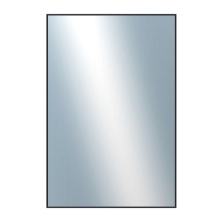 DANTIK Zrcadlo 80x120 Profil 02 | černá matná