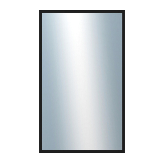 DANTIK Zrcadlo 60x100 PERLA černá lesklá vysoká