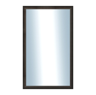 DANTIK Zrcadlo 60x100 LEDVINKA tmavě hnědá