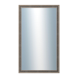 DANTIK Zrcadlo 60x100 TOOTH malá stříbrno černá