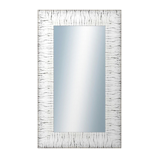 DANTIK Zrcadlo 60x100 SAUDEK bílá černé čáry