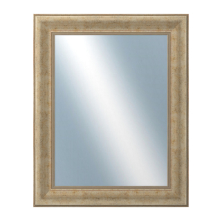 DANTIK Zrcadlo 40x50 KŘÍDLO malé stříbrné patina