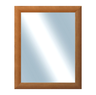 DANTIK Zrcadlo 40x50 LEDVINKA světle hnědá