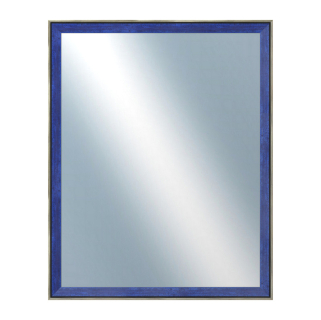 DANTIK Zrcadlo 40x50 Inclinata colori modrá