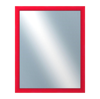 DANTIK Zrcadlo 40x50 BOX červená mořená