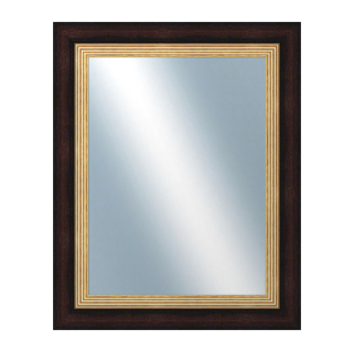 DANTIK Zrcadlo 40x50 | SCALA hnědá