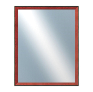 DANTIK Zrcadlo 40x50 Inclinata colori červená