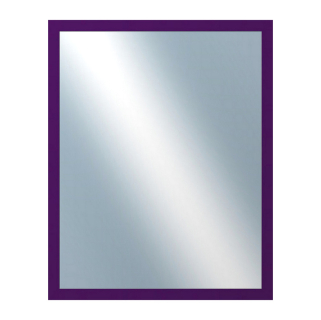DANTIK Zrcadlo 40x50 PASTELKA fialová rovná