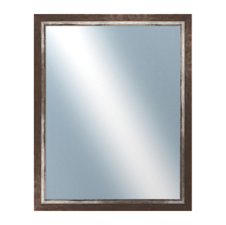 DANTIK Zrcadlo 40x50 IVANETE hnědá