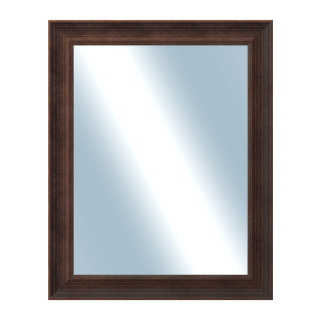 DANTIK Zrcadlo 40x50 KOSTELNÍ malá hnědá