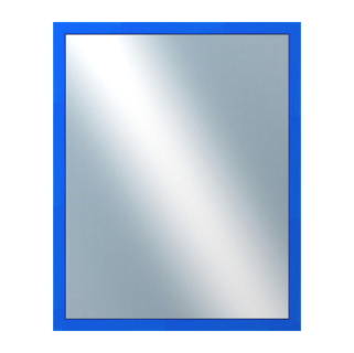 DANTIK Zrcadlo 40x50 PASTELKA tmavě modrá rovná