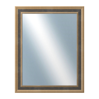 DANTIK Zrcadlo 40x50 TOOTH malá zlato černá