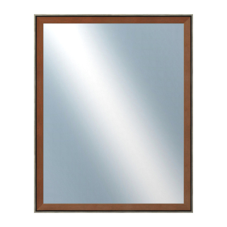 DANTIK Zrcadlo 40x50 Inclinata colori hnědá