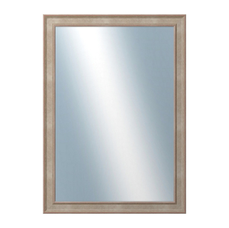 DANTIK Zrcadlo 50x70 TOOTH malá stříbrná