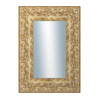 DANTIK Zrcadlo 50x70 KŘÍDLO zdobné zlaté