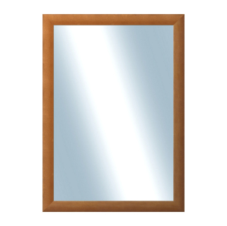 DANTIK Zrcadlo 50x70 LEDVINKA světle hnědá