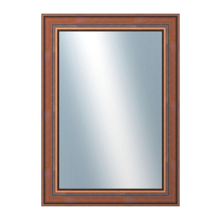 DANTIK Zrcadlo 50x70 ANGLIE hnědá