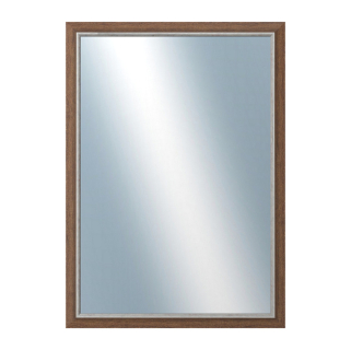 DANTIK Zrcadlo 50x70 TAIGA hnědá