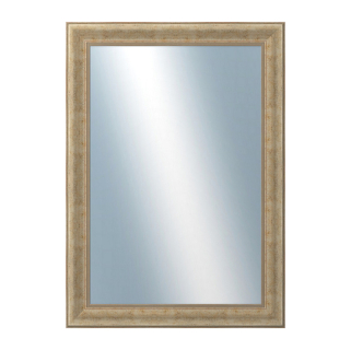 DANTIK Zrcadlo 50x70 KŘÍDLO malé zlaté patina
