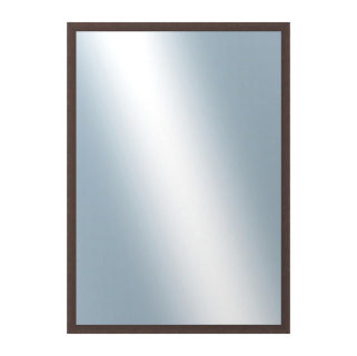 DANTIK Zrcadlo 50x70 KASETTE hnědá