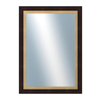 DANTIK Zrcadlo 50x70 | SCALA hnědá