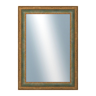 DANTIK Zrcadlo 50x70 HRAD zelená