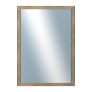 DANTIK Zrcadlo 50x70 KOSTKA platina