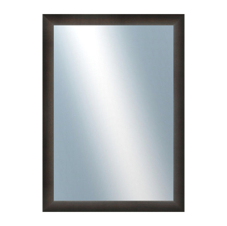 DANTIK Zrcadlo 50x70 LEDVINKA tmavě hnědá